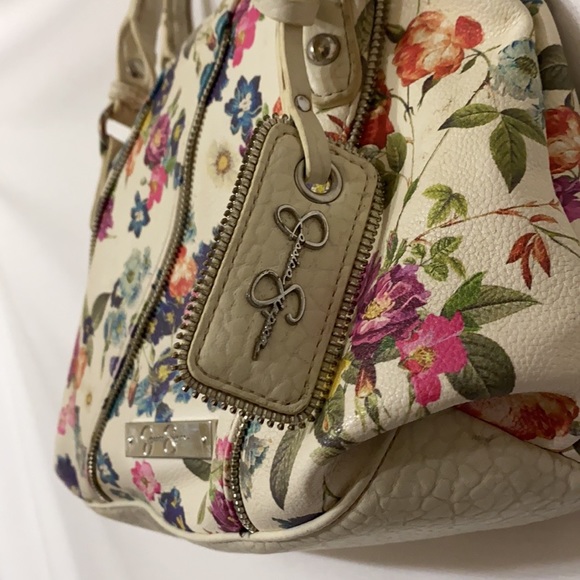Jessica Simpson floral purse. Great for spring and summer. 12”x8”x3.5” - Picture 3 of 15
